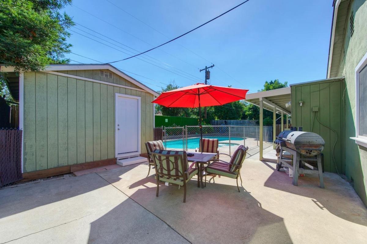 Villa Arden Calexpo Hottub Pool Firepit Bbq Nopetfee Sacramento